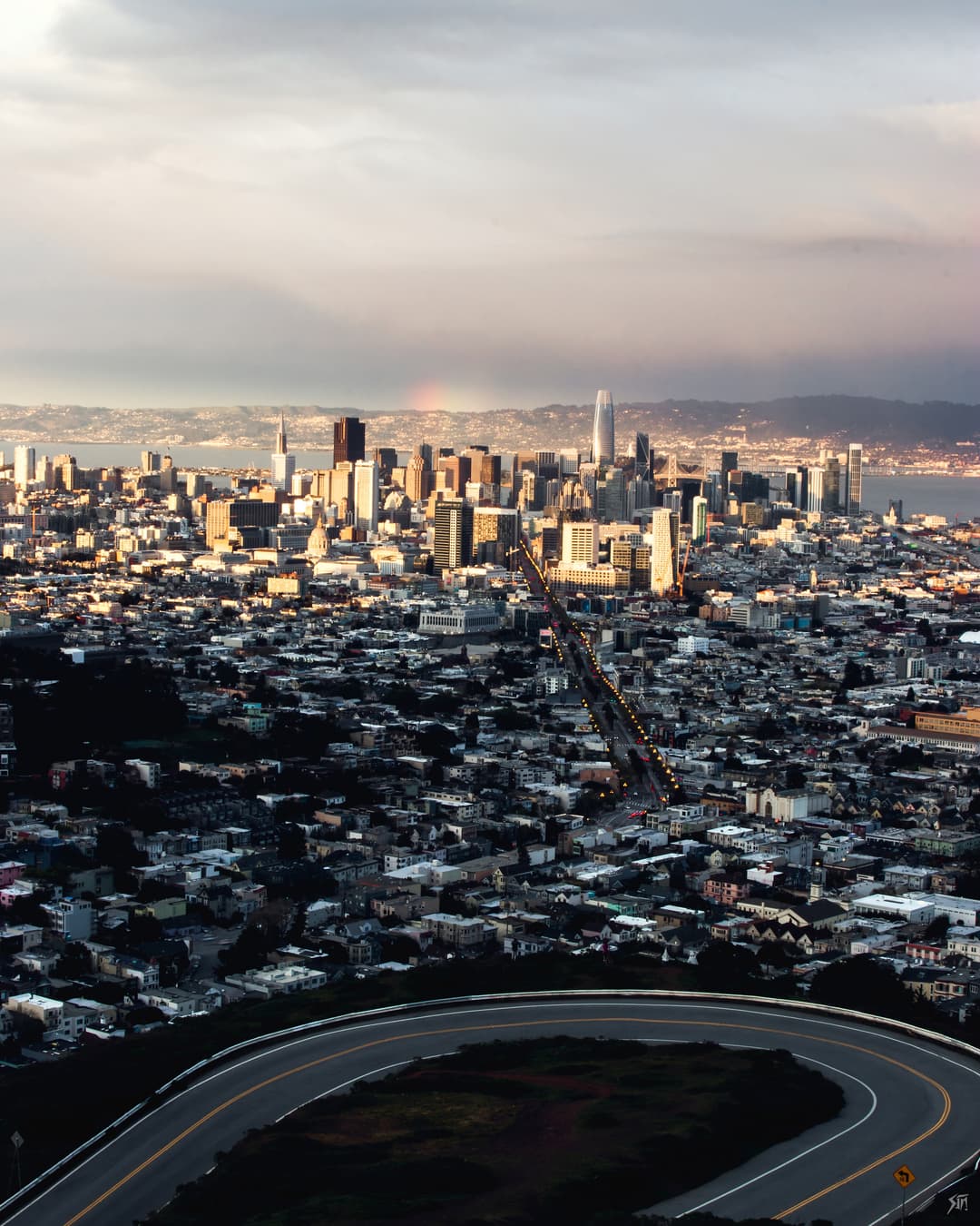 San Francisco from Twin Peaks